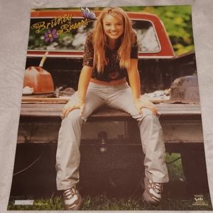 1999 Britney Spears 8×10 Photo Picture Poster Baby One More Time Vintage 90s